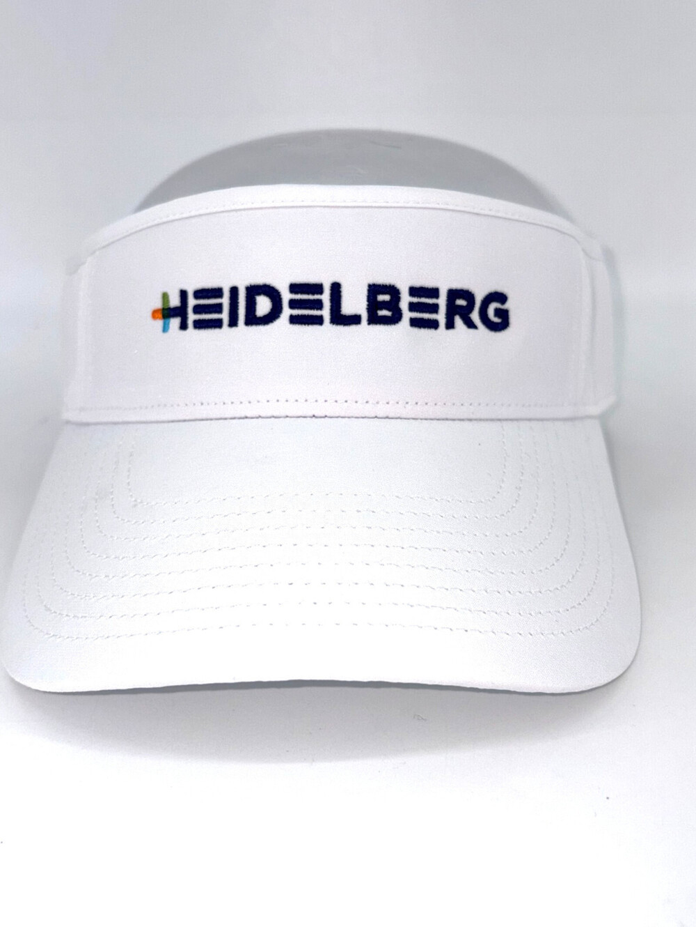 Port Authority Heidelberg Adjustable White Visor